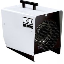 Remko – Calefactor eléctrico TX 9000 9 KW – Calor inmediato y eficiente – Termostato incorporado