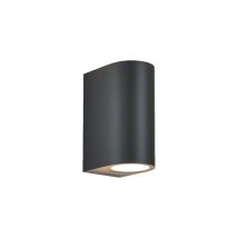 Applique Drapion 15x7x9,5cm Nero Gu10 2x5w