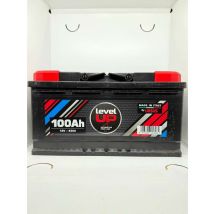 Level Up Batteria Auto 100ah - Potente 830a - 12v Senza Manutenzione