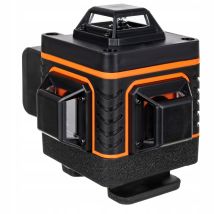Kibani 4D Laserwasserwaage 360° – 16 Linien – Selbstnivellierend – IP54 – Präzision 0,2 mm/10 m – 220-240V – 25 m Reichweite