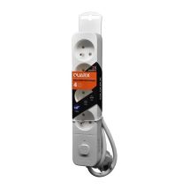 Multipresa 4 Prese 2P+E con Interruttore e Cavo 3m - QUARX