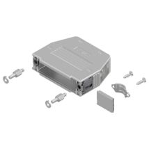 Conec Snaplock 16-003220e Capot Sub-d Nombre De Pôles: 25 Plastique, Métallisé 90 °, 180 ° 1 Pc(s)