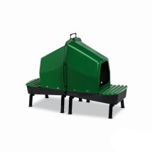 Chemin Des Poulaillers - Gaun Ponedero Plastico Con Patas (2 Caras)