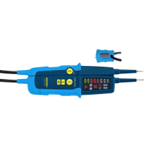 Tester Di Tensione Con Display A Led 1000v + Display A Campo Rotante Pancontrol