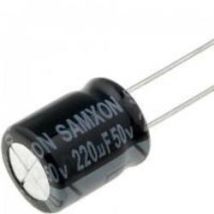 Condensatore Elettrolitico 220uf 50vdc Dimensioni 10x13mm 220mf50v105