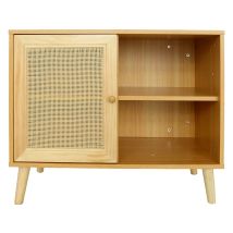 Aparador De Madera "iguana" - 80 X 40 X 66 Cm - Marrón -