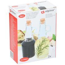 Alpina Olie&azijn Fles 250ml Verre 2-delig
