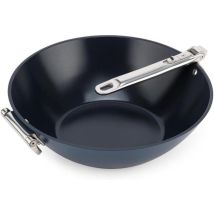 Space Wok Antiadherente Joseph Joseph, 32 Cm, Para Cocinar Saludable, Mango Plegable, Tapa Ajustable, Superficie Antiadherente, Apto Para Todo Tipo De