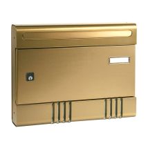Postal Aluminium Casset Color Bronce Sirebr