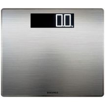 Soehnle Personenwaage Style Sense Safe 300 – Edelstahl – 180 kg Tragkraft – XXL-Trittfläche – LCD-Anzeige