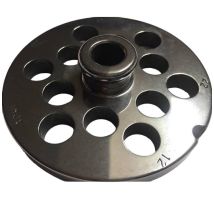 Salvinox Piastra Con Mozzo Per Tritacarne 22 Foro 12 ,acciaio Inox Auto Affilanti Qualità Professionale