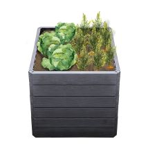 Garantia Ergo Quadro L 75 Letto Rialzato Wood, Incl. Sistema Di Risparmio Idrico Flora