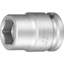 Kraft- Steckschlüsseleinsatz Mit Magnet 3/8 10mm Asw