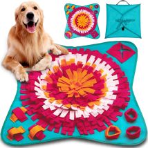 Gabrielle - Alfombra Olfativa Para Mascotas, Juguete Antiasfixia, Alfombra De Entrenamiento Para Perros, Rompecabezas, Alfombra Para Excavar, Manta 