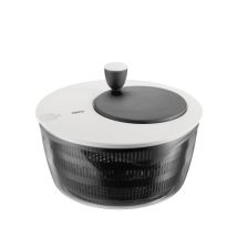 28170 Rotare 28170-centrifugador De Ensalada, 3 Litros, Polipropileno, Abs, Ps, Plata - Gefu