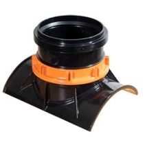 Airfit Raccord De Branchement À Vis Dn 200x160 Pour Tuyau En Grès, Dn 200/160