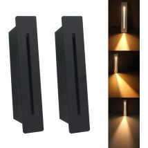 Lámpara Led Empotrable Para Escaleras, 3w 220v, Aplique De Pared De Esquina Para Interiores, Lámpara Decorativa Para Escaleras Y Pasillos Con Chip 