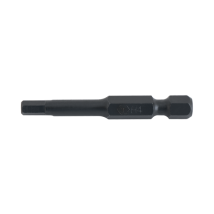 King Tony 711103h - Broca Hexagonal De Cabeza Corta Para Destornillador De 1/4 De Pulgada, Tamaño H3, 110 Mm De Longitud, 10 Unidades