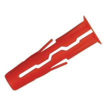 Red Uno Plugs 6 X 28mm (pack 1000) Raw68517 - Rawlplug