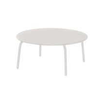 [neuwertig] B-ware Blomus Loungetisch Tisch Gartenmöbel Outdoor Ø 80 Cm Silk Gray