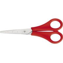 Bastelschere Kids 130mm Stahl Rot 27g 12mm Höhe 63mm Breite 149mm Länge Für Rechtshänder