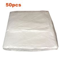 Fundas Desechables De Plástico Para Asientos De Coche, Universales, Transparentes, A Prueba De Polvo, 50 Unidades