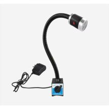 Luz De Máquina Con Base Magnética, Lámpara Magnética Led Impermeable Flexible De 9 W, Brazo De Luz Con Base Magnética Para Banco De Trabajo, Torno, 