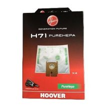 Hoover – Original 4 H71 Staubsaugerbeutel – Passend für FV70, FV71, TFV2004011, TFV2125011, TFV2014B011