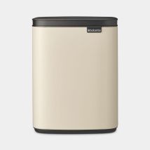 Brabantia - Bin Dede Cestino Per Rifiuti Bo 7l Cestino Rettangolare Compatto Con Coperchio Declosure Suave E Secchio Interno Rimovibile Design A 