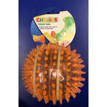 Animal – Chewies Spikey Ball – 12.5 cm Diameter – Durable Rubber Dog Toy