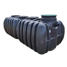 Cuve De Récupération D'Eau De Pluie Enterrée 8000l – Cylindrique En Pehd Rotomoulé – Résistante Aux Chocs Et À La Corrosion – Installation Horizontale