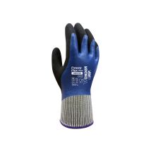 Wg-538 Guantes De Taller Negro, Azul Acrílico, Espuma De Nitrilo, Poliéster 1 Pieza(s) - Wonder Grip