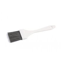Maya Professional Tools 782050 pennello Bianca Detectable Manico Corto Por Di Metalli, 215 x 50 mm, 10 pezzi, Bianco