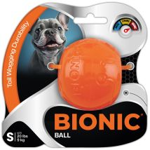 Pelota mediana Bionic para perros – Juguete ultra resistente – Goma BIONIC – Ideal para lanzar y buscar – Flota en el agua