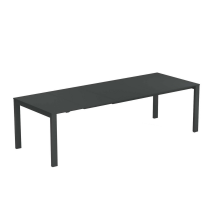[gebraucht] B-ware Emu Round Gartentisch Tisch Esstisch Küchentisch Ausziehbar Antikeisen 160x100cm