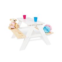 Pinolino Ensemble Tables Pour Tout-petits Set Di Sedie Per Bambini Nicki Für 4", Colore: Bianco, Weiß, 90x79x50 Cm (1er Pack)