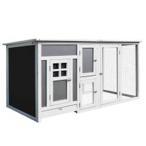 Pollaio Easycomfort Grau 4 Hühner 160 X 75 X 80 Cm