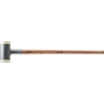 Halder – Martillo anti rebote Supercraft 100 mm – Puntas de nylon – Mango de nogal – 7.050 g
