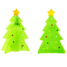 Flo – Christmas Tree Wine Bottle Cover – Green – 29 cm