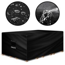 Futura Direct - Futura Garden Furniture Covers Waterproof, 200x160x70cm, Extra Heavy Duty 600d Pvc Lined, Air Vents, Uv Protection, Rip Resistant - 