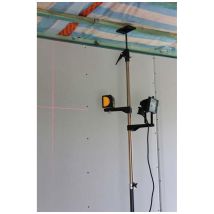 Universalhalter für Laser und Lampe – Magnethalter – Stativ – 1/4" oder 5/8" – Glück