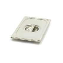 Couvercle Gastronorm - 1/4 Gn - Acier Inoxydable - Maxima