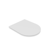 Galassia - Abattant De Wc Extra Fin Blanc Brillant Avec Fermeture Amortie Dream