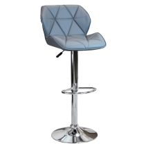 Dreh- Und Verstellbartel Mit Prag Eco -ledersitz - Grey