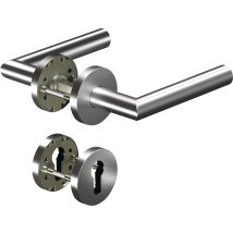 Maniglia per Porta d'Ingresso Ogro CORE+8906 8mm – Alluminio – Design Intercambiabile – Testato secondo DIN EN 1906 Classe 4