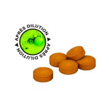 Méduze - Fluorescéine En Lot De 5 Pastilles 1.25g - Colorant Traceur - Sans Danger, Non Toxique Et Biodégradable - Usage Propre