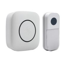 Uni-Com – Portable Wireless Door Chime – 150m Range, 30 Melodies, IP44 Rated – Customizable Alerts