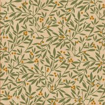 Braun & Company Servietten Natur Grün 33 X 33 Cm - 20er Pack Partydekoration