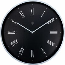 Orologio da tavolo o da parete al quarzo NeXtime 7329ZW – Cerchio Nero – Diametro 40 cm – Peso 1,11 kg
