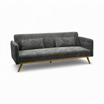 Canapé Convertible Dépliable Clic-clac - Hina Gris